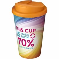 BriteAmericano Eco 350 ml Isolierbecher mit auslaufsicherem Deckel