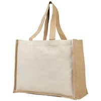 Varai 320 gm Canvas und Jute Einkaufstasche 23L