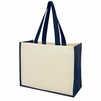 Varai 320 gm Canvas und Jute Einkaufstasche 23L