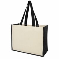 Varai 320 gm Canvas und Jute Einkaufstasche 23L