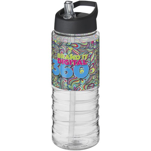 H2O Active® Treble 750 ml Sportflasche mit Ausgussdeckel