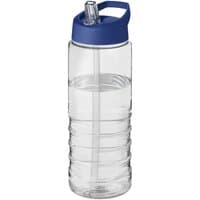transparent  /  blau