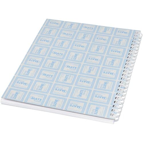 Desk-Mate® A5 Notizbuch mit Kunststoff Cover und Spiralbindung
