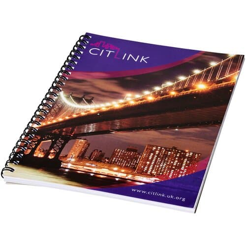 Desk-Mate® A4 Notizbuch mit Spiralbindung