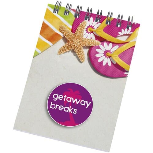 Desk-Mate® A7 Notizbuch mit Spiralbindung