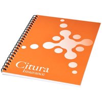 Desk-Mate® A5 Notizbuch mit Kunststoff Cover und Spiralbindung