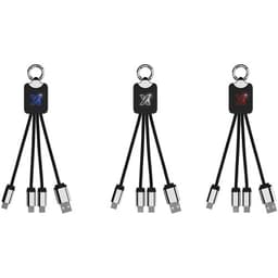 SCX.design C15 Quatro Ladekabel mit Leuchtlogo – Bild 5
