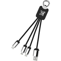 SCX.design C15 Quatro Ladekabel mit Leuchtlogo – Bild 1