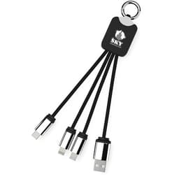 SCX.design C15 Quatro Ladekabel mit Leuchtlogo – Bild 3