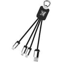 SCX.design C15 Quatro Ladekabel mit Leuchtlogo