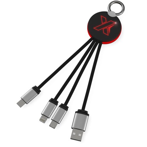 SCX.design C16 Kabel mit Leuchtlogo