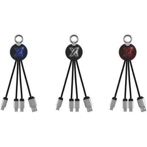 SCX.design C16 Kabel mit Leuchtlogo