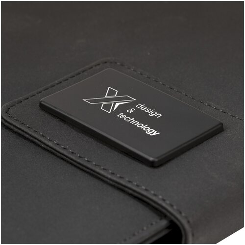 SCX.design O16 A5 Notizbuch mit Powerbank und Leuchtlogo
