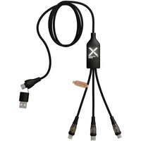 SCXdesign C50 100 W5 A 5in1 Schnellladekabel mit Digitalanzeige