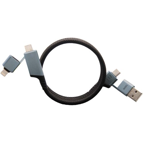 SCX.design C52 100W magnetisches, ultraschnelles 4-in-1 Ladekabel aus rPET