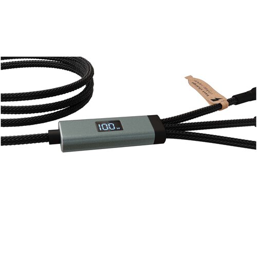SCX.design C53 100W ultraschnelles 5-in-1 Ladekabel aus rPET
