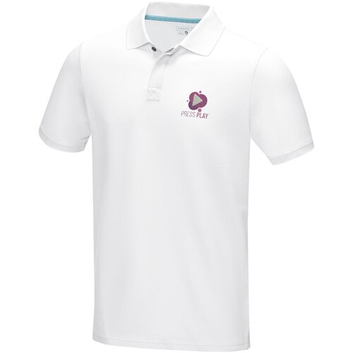 Graphite Poloshirt aus Bio-Baumwolle für Herren