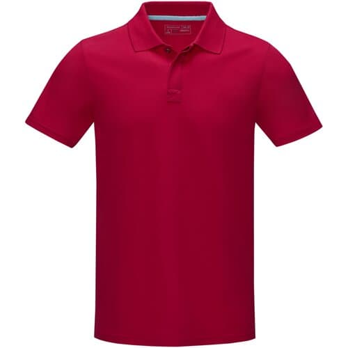 Graphite Poloshirt aus Bio-Baumwolle für Herren