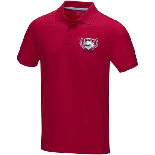 Graphite Poloshirt aus Bio-Baumwolle für Herren
