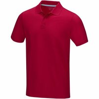 Graphite Poloshirt aus BioBaumwolle für Herren