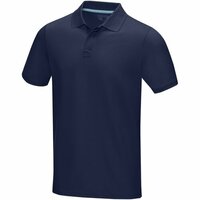 Graphite Poloshirt aus BioBaumwolle für Herren