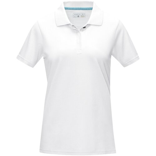 Graphite Poloshirt aus Bio-Baumwolle für Damen
