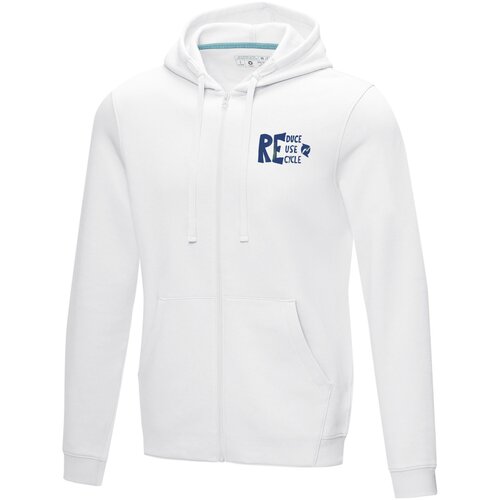 Ruby Hoodie mit durchgehendem Reißverschluss aus Bio-Material für Herren