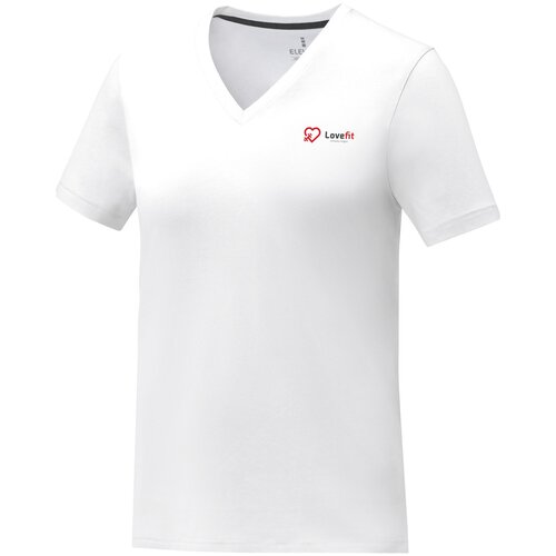 Somoto T-Shirt mit V-Ausschnitt für Damen