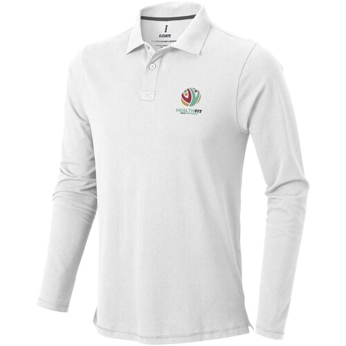 Oakville Langarm Poloshirt für Herren