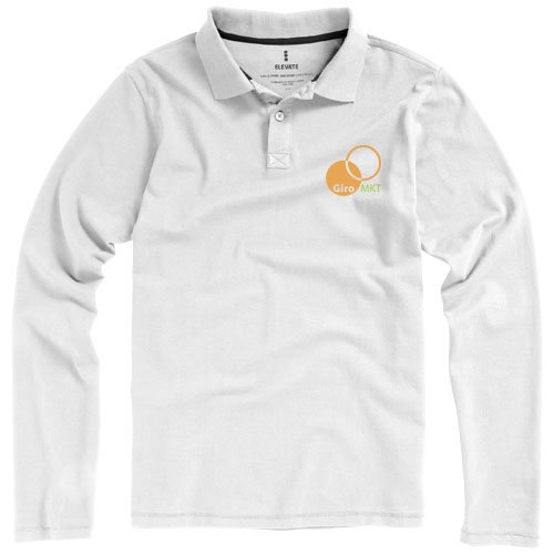 Oakville Langarm Poloshirt für Herren