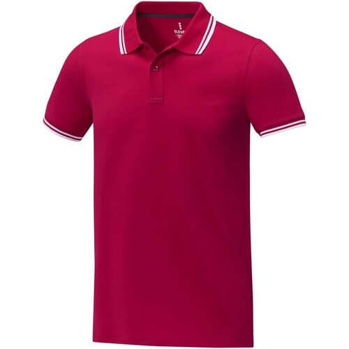 Amarago 200 g/m² Polo mit abgesetztem Rand für Herren