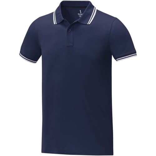 Amarago 200 g/m² Polo mit abgesetztem Rand für Herren