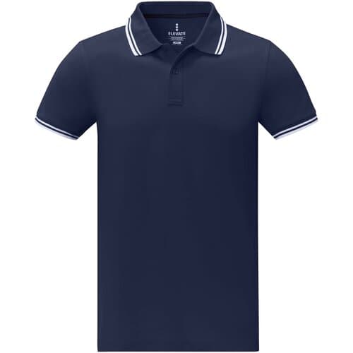 Amarago 200 g/m² Polo mit abgesetztem Rand für Herren