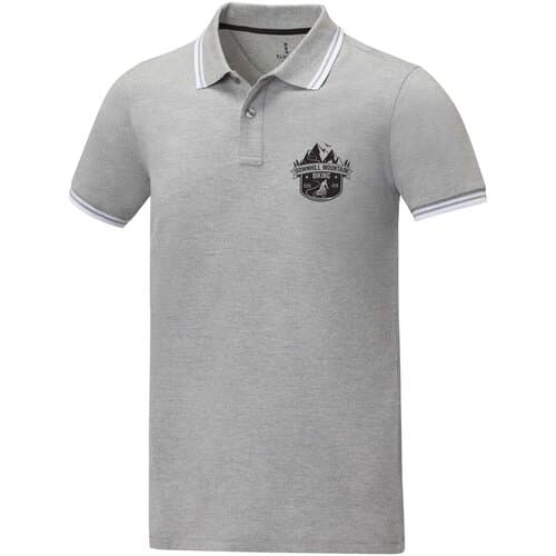 Amarago 200 g/m² Polo mit abgesetztem Rand für Herren