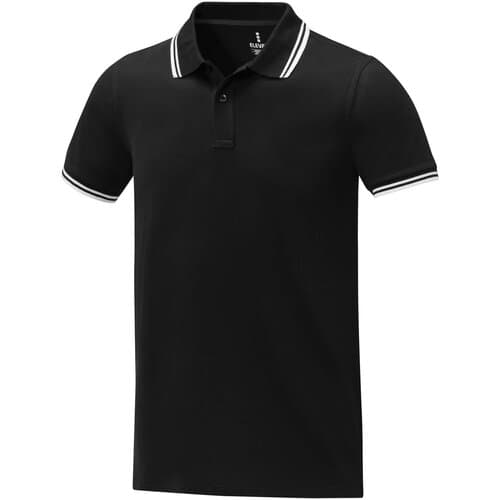 Amarago 200 g/m² Polo mit abgesetztem Rand für Herren