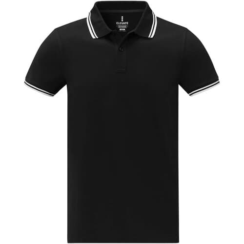 Amarago 200 g/m² Polo mit abgesetztem Rand für Herren