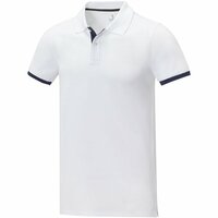 Morgan Polo für Herren zweifarbig