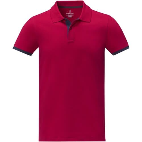 Morgan 200 g/m² Polo für Herren, zweifarbig