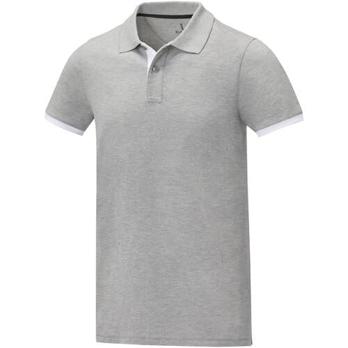 Morgan 200 g/m² Polo für Herren, zweifarbig