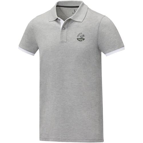 Morgan 200 g/m² Polo für Herren, zweifarbig