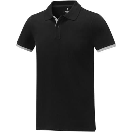 Morgan 200 g/m² Polo für Herren, zweifarbig