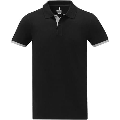 Morgan 200 g/m² Polo für Herren, zweifarbig