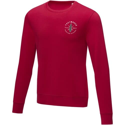 Charon 240 g/m² Herrenpullover mit Rundhalsausschnitt