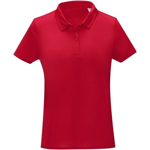 Deimos 105 g/m² Poloshirt cool fit mit Kurzärmeln für Damen