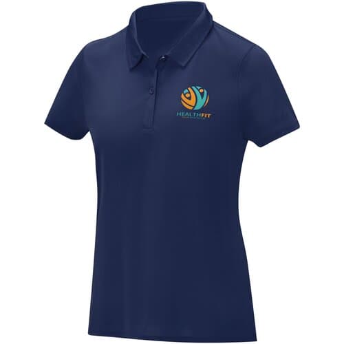Deimos 105 g/m² Poloshirt cool fit mit Kurzärmeln für Damen