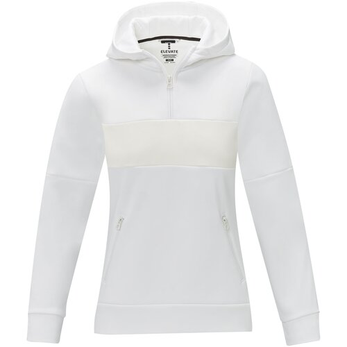 Sayan Kapuzenpullover mit halbem Reißverschluss für Damen