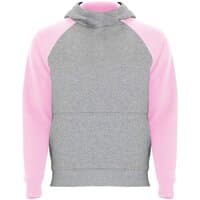 heather grau  /  hellrosa