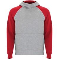 heather grau  /  rot