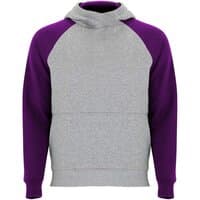 heather grau  /  lila