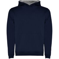 navy blue  /  marl grey